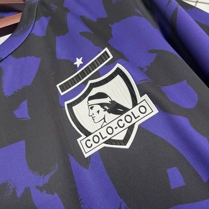 Camiseta Colo Colo Entrenamiento Morado 2025/26 Versión Fan