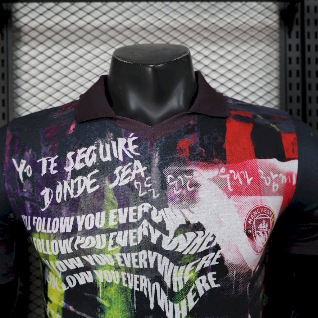 Camiseta Manchester City Edición Especial Negra 2025/26 Versión Jugador