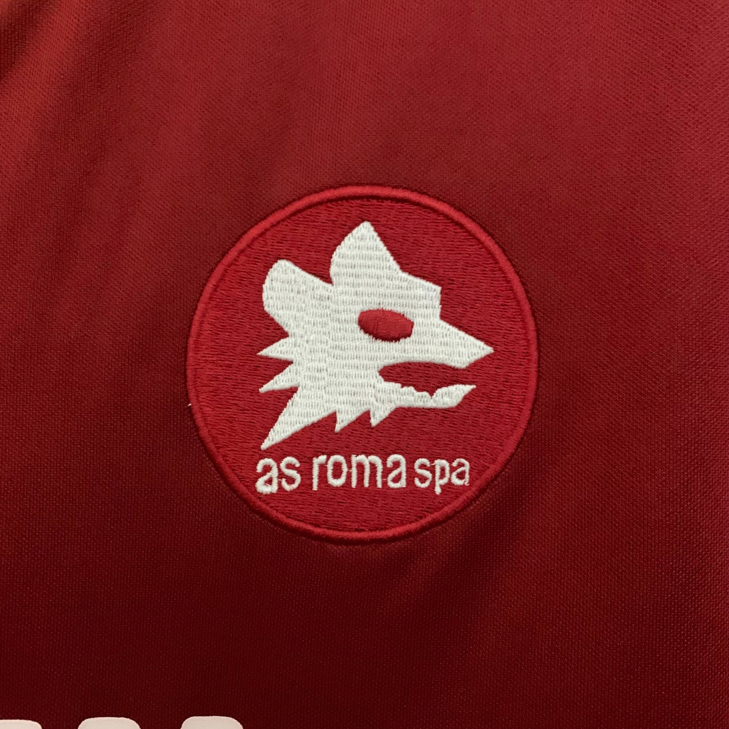 Camiseta AS Roma Local Retro 1989/90 Versión Fan
