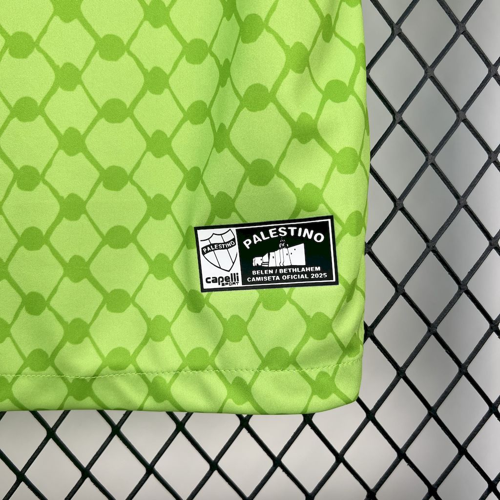 Palestino Verde Claro 2025/26 Versión Fan