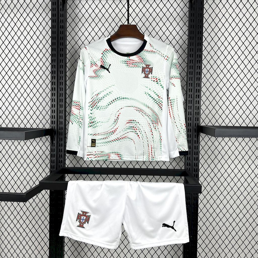 Portugal Kit Niños Manga Larga Visita 2025/26