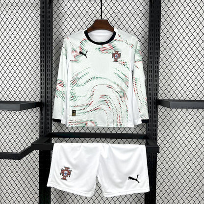 Portugal Kit Niños Manga Larga Visita 2025/26