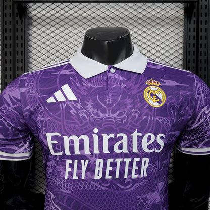 Real Madrid Dragon Morado 2025/26 Versión Jugador