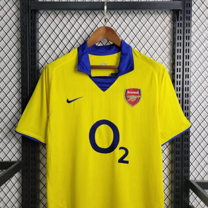 Camiseta Arsenal Visita Retro 2002/03