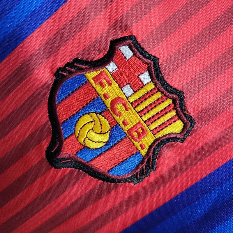 Camiseta FC Barcelona Local Retro Manga Larga 1990/91