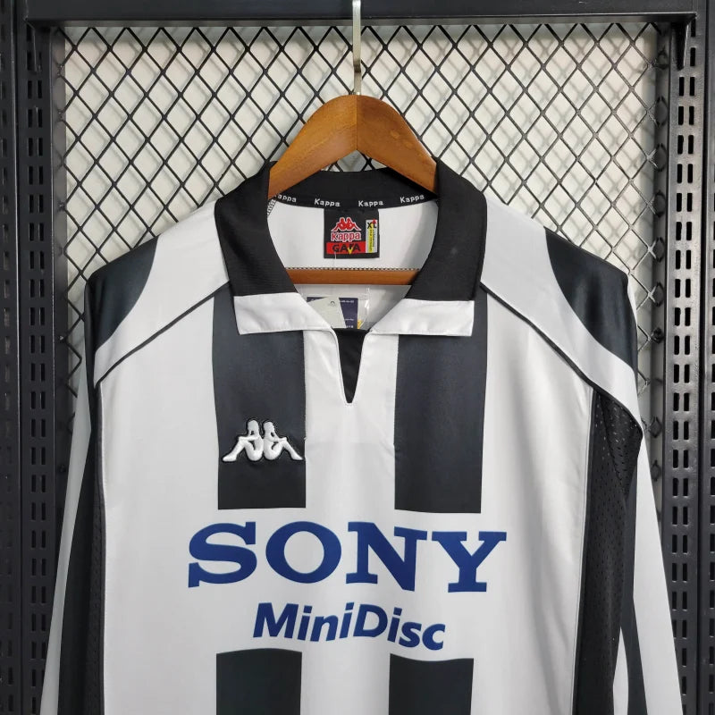 Camiseta Juventus Retro Local Manga Larga 1997/98