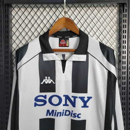 Camiseta Juventus Retro Local Manga Larga 1997/98