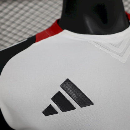 Camiseta Manchester United Pre-Partido Blanco 2025/26 Versión Jugador