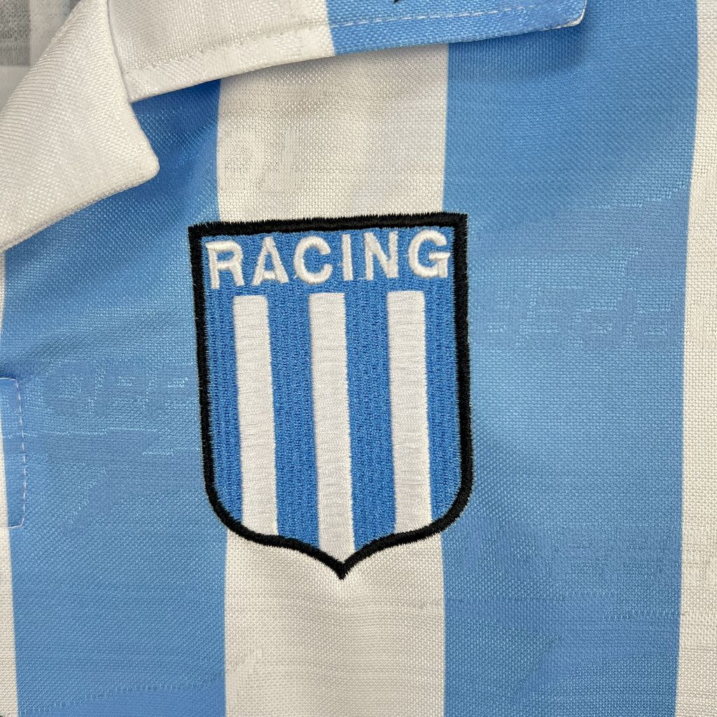Camiseta Racing Club Avellaneda Local Retro 1997/98 Versión Fan