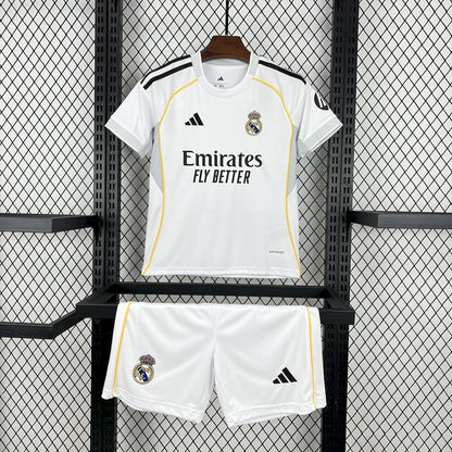 Real Madrid Kit Niños Local 2025/26