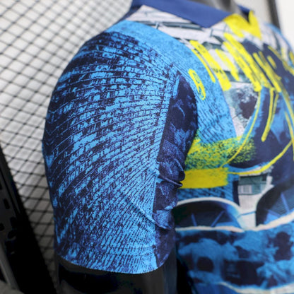 Camiseta Manchester City Edición Especial Azul 2025/26 Versión Jugador