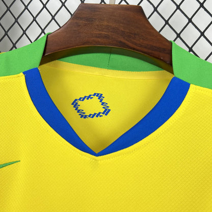 Camiseta Brasil Local 2025/26 Versión Fan