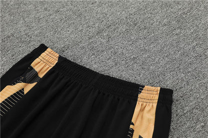 Buzo Completo Real Madrid Negro Dorado