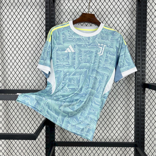 Camiseta Juventus Visita 2025/26 Versión Fan