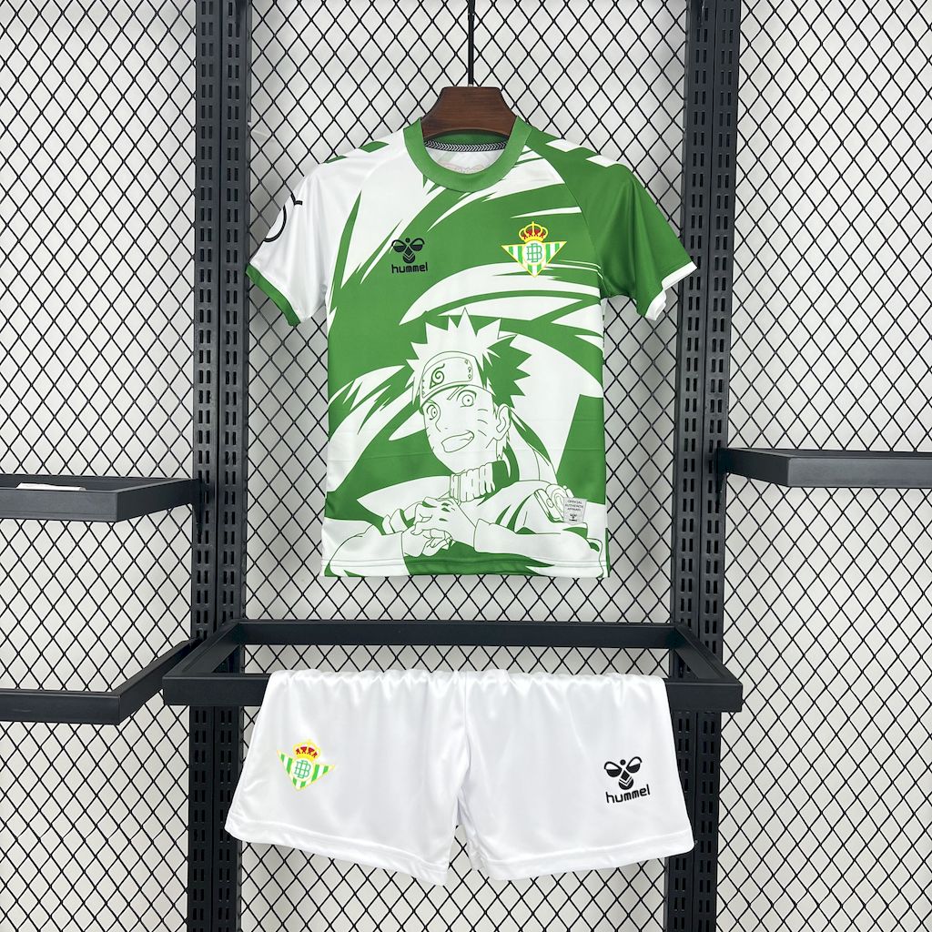 Real Betis Edición Especial "Naruto" Kit Niños 2025/26