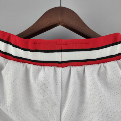 Camiseta Chicago Bulls Shorts Blanco