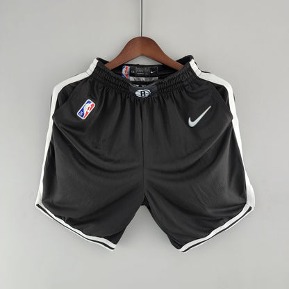 Camiseta NBA 75 Aniversario Brooklyn Nets Shorts Negros