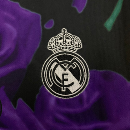 Real Madrid Edición Purple Rosas 2025/26 Versión Fan