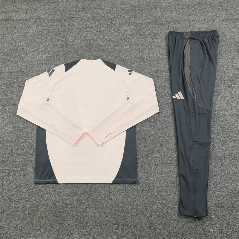 Buzo Completo Real Madrid Crema