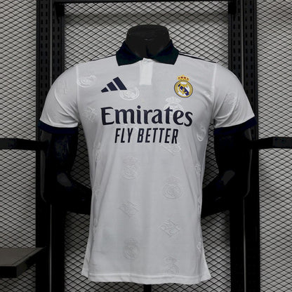 Real Madrid Polo Blanco 2025/26 Versión Jugador