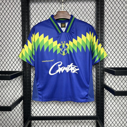 Camiseta Brasil Visita Corteiz Logo Retro 1995
