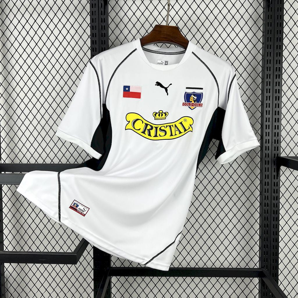 Camiseta Colo Colo Local Retro 2003 Versión Fan