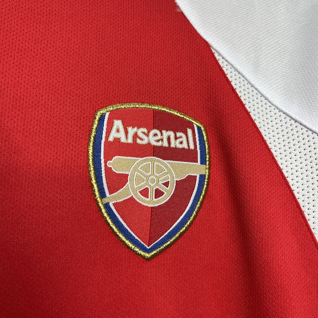 Camiseta Arsenal Local Retro 2002/04