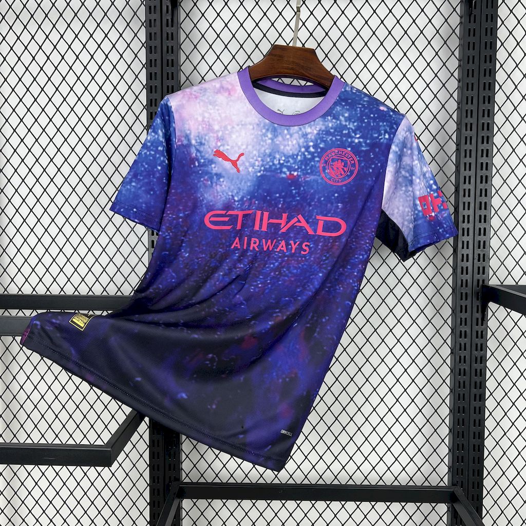 Camiseta Manchester City Edición Especial Purpura 2025/26 Versión Fan