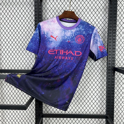 Camiseta Manchester City Edición Especial Purpura 2025/26 Versión Fan