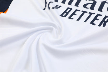 Buzo Completo Real Madrid Blanco Diseño Azul