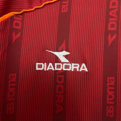 Camiseta AS Roma Local Retro 1999/00 Versión Fan