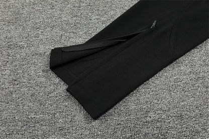 Buzo Completo Real Madrid Negro Morado