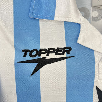 Camiseta Racing Club Avellaneda Local Retro 1997/98 Versión Fan