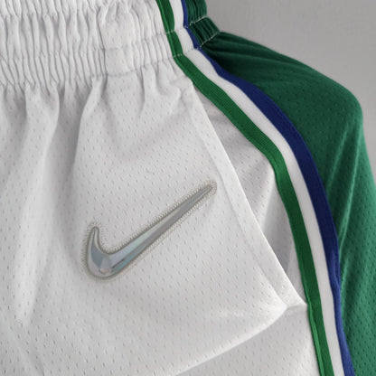 Camiseta Dallas Mavericks "City Edition" Shorts Blanco Verde