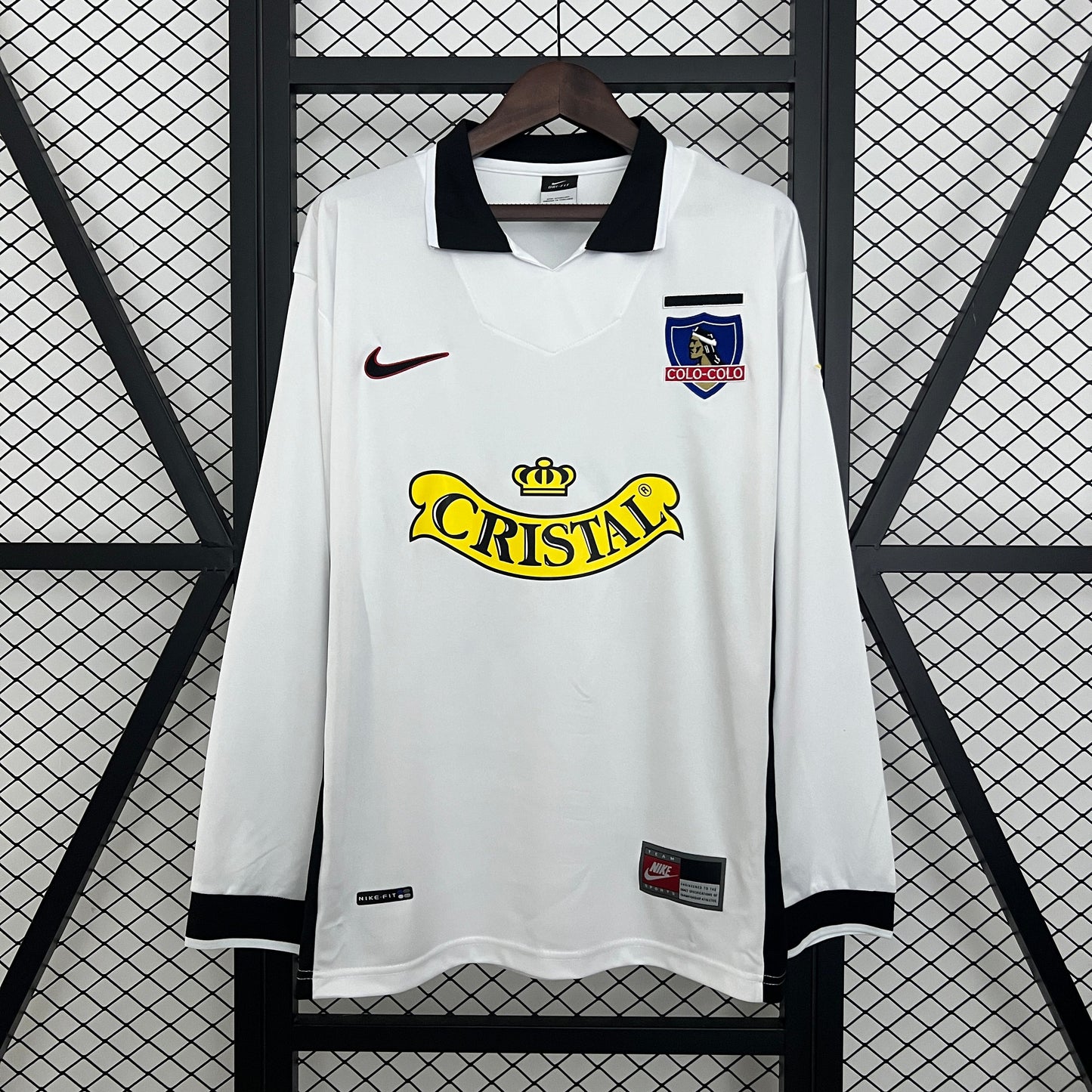 Camiseta Colo Colo Local Retro Manga Larga 1997/98 Versión Fan