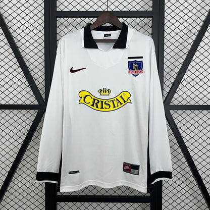 Camiseta Colo Colo Local Retro Manga Larga 1997/98 Versión Fan