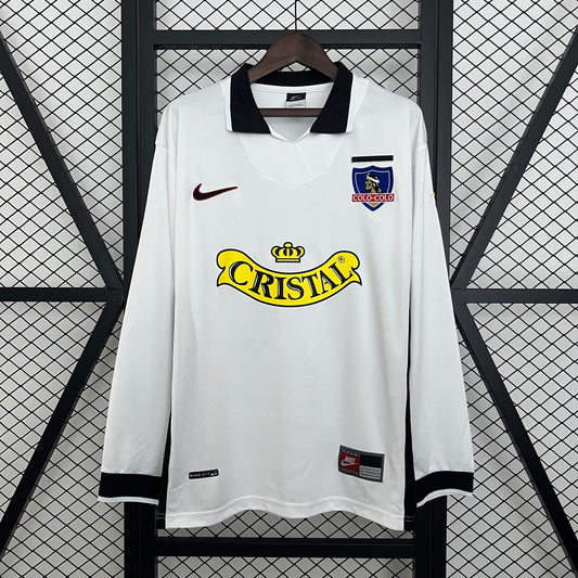 Camiseta Colo Colo Local Retro Manga Larga 1997/98 Versión Fan