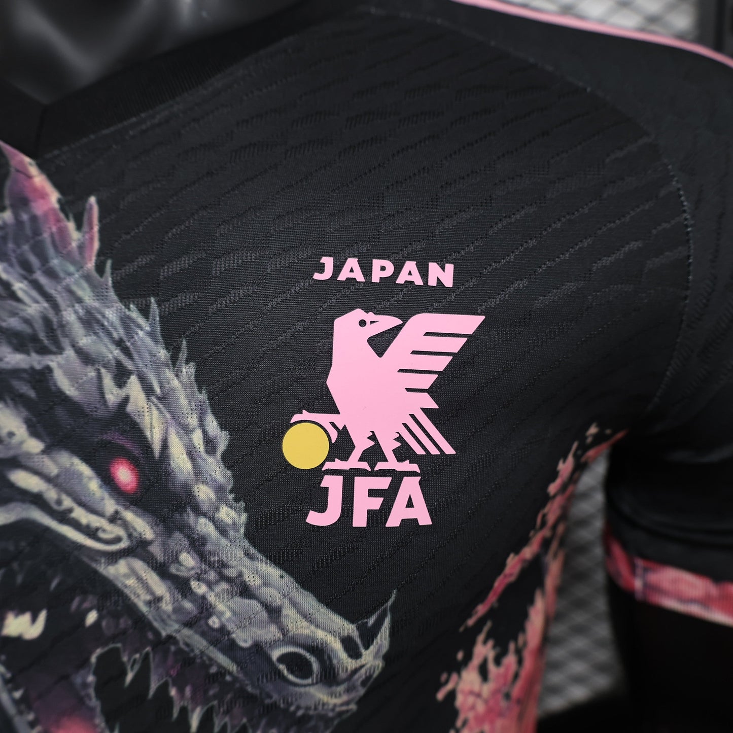 Camiseta Japón "Edición Especial Negra y Rosada" 2024 Versión Jugador