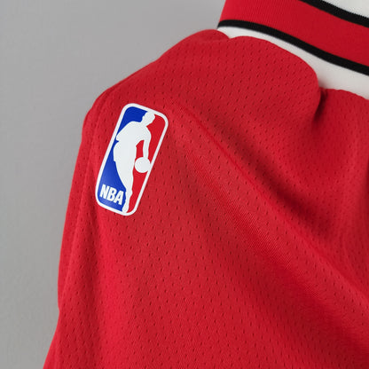 Camiseta Chicago Bulls Shorts Rojo
