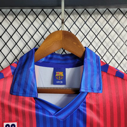 Camiseta FC Barcelona Local Retro Manga Larga 1990/91
