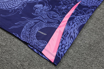 Buzo Completo Real Madrid Dragon Morado