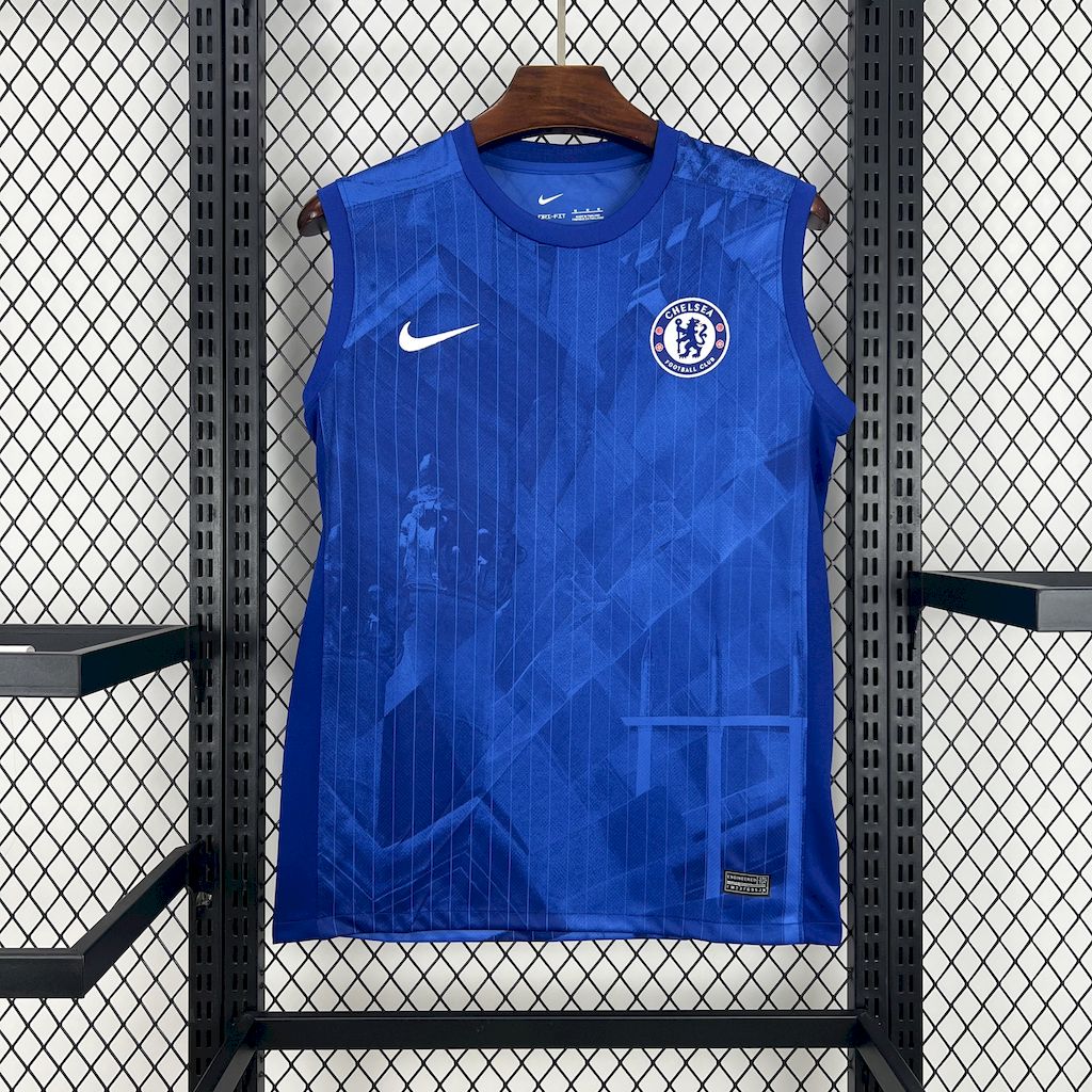 Camiseta Chelsea Sin Mangas 2025/26 Versión Fan