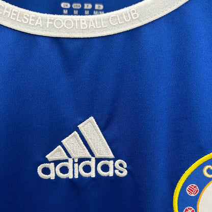 Camiseta Chelsea Manga Larga Local Retro 2006/07 Versión Fan