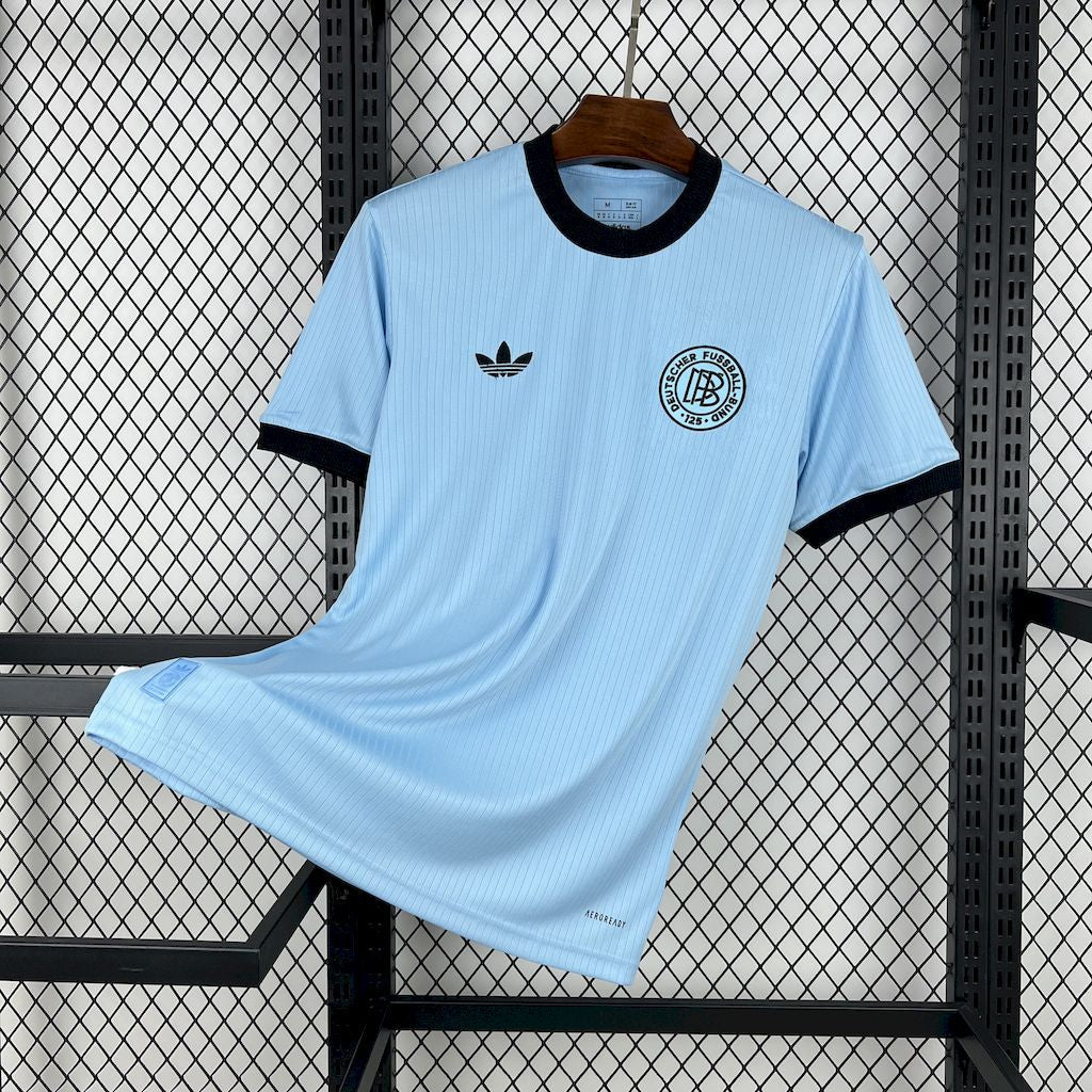 Camiseta Alemania 125 Aniversario Azul 2025/26 Versión Fan