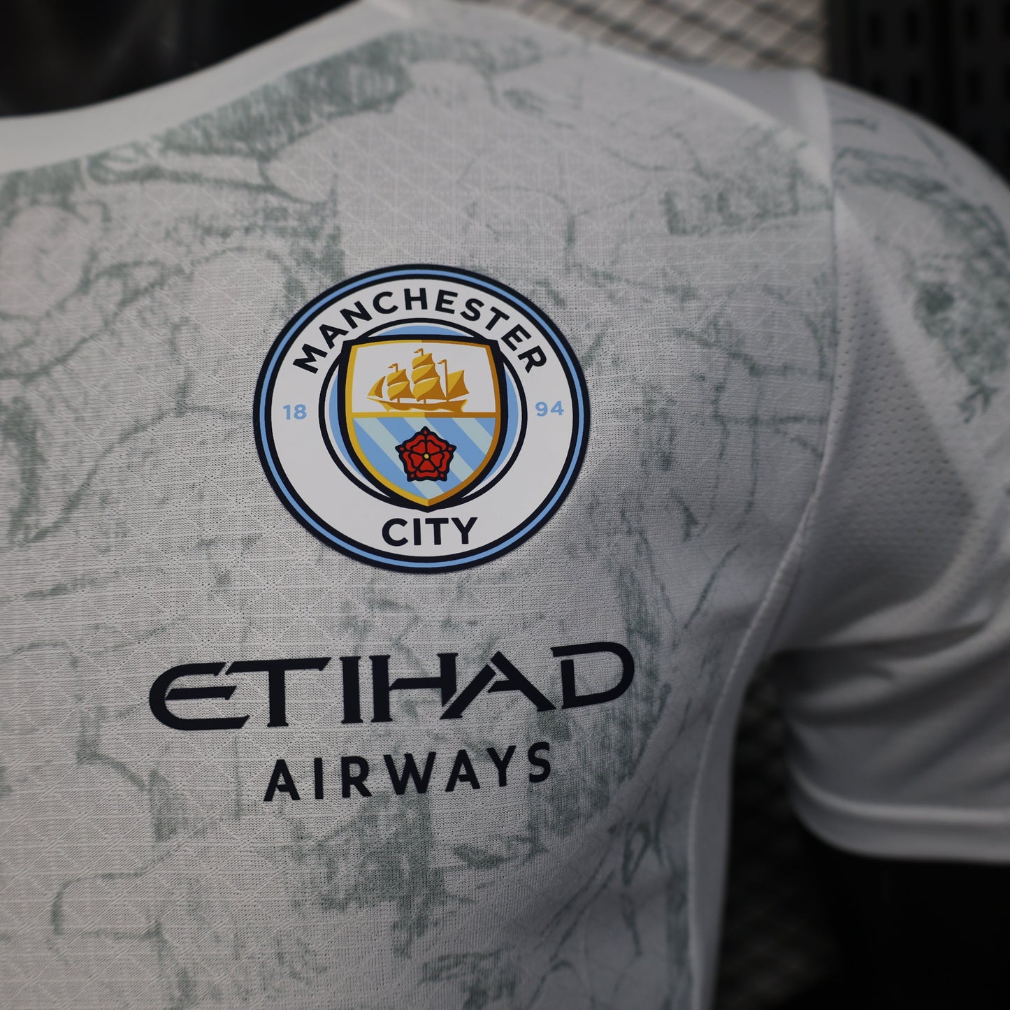 Camiseta Manchester City Visita 2025/26 Versión Jugador