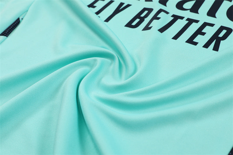 Buzo Completo Real Madrid Celeste con Cierre