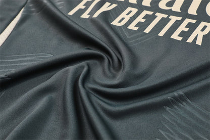 Buzo Completo Real Madrid Gris Crema