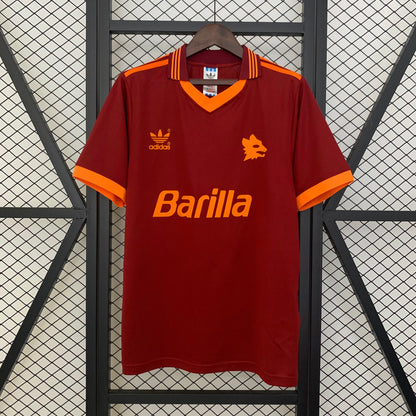 Camiseta AS Roma Local Retro 1992/94 Versión Fan
