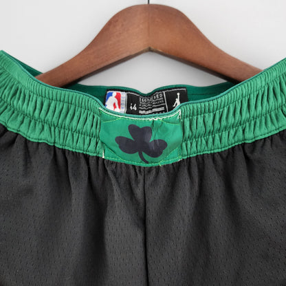 Camiseta Boston Celtics Shorts Negro Verde