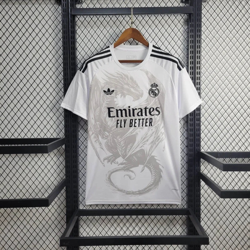 Camiseta Real Madrid "Especial Dragon Blanco" 2024/25 Versión Fan